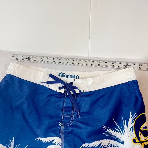 Corona Extra Officially Lic Boardshort Swimsuit Men's XXL Embroidered Logo - Picture 8 of 11